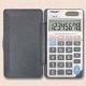 289-8 Dual-Power Handheld Calculator with 8-Digit LCD Panel and Protective Hard Cover