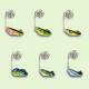 Fish Memo Holder Metal Fish Memo Holder with 3D Laser Eyes