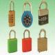 LUGGAGE PADLOCK Easy-to-Use Brass and Laminated, Combination Padlocks in a Variety of Colors