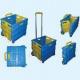 G-2/G-1 Foldable Trolley Carts in Blue and Yellow