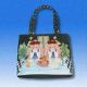 #18B11 Heavy-Duty Colorful Ladies' Bag with PVC Lining and Longlasting Printing Pattern