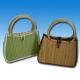 04PC-1726 Bamboo Strip Handbag with Plastic Handle