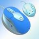 H25001 Mini RF Optical Mouse with Charger Receiver