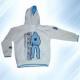 Y-10-new 100% Cotton Hooded Jersey with Front Printing