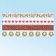 J3072-1/MY1709-2/J3071-2/JY792-1 Cartoon and Christmas Series Webbing Tape Suitable for Gifts and Premiums