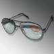 H1998 Reading Glasses with Full Frame and Popular Design with Shiny Grey Tips