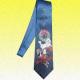 SAT-1 Silk Satin Tie with Placement Printing, OEM Welcome