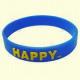 DPSB011 Silicone Rubber Bracelet with Vivid Logo Available