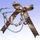 YMY-2005B002 Butterfly Knot Costume Brooch with Pearls