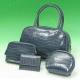 DG9238B,9248,9244,9246 Synthetic Leather Fashion Handbag Set with Crocodile Skin Pattern