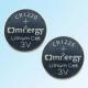 CR1220/CR1225 Lithium/Manganese Dioxide Button Cell with 3V Nominal Voltage and 0.2mA Maximum Continuous Current