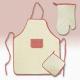 12 Three-Piece Cooking Apron Set with Oven Mitts