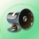 HSS-35,45,3568,3570 Series Black/White Horn-Shaped Siren Speaker in ABS/PP Material