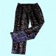 SRA70050P Ladies' Pants Made of Silk/Rayon Jacquard in Chinese Style