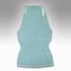 03015034 Tank Top Made of 65% High Twist Viscose and 35% Nylon without Sleeves for Girls