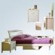 BP-180R,BZ-054R,BS-080R,BF-090E MDF Bedroom Set in a Paper Veneer