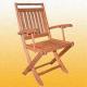 BTI 601 Beijing Folding Arm Folding Arm Chair Made of Top-Quality Malaysian Tropical Hardwood