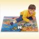 PN 140P 54-Piece Dinosaur Puzzle Sized 60 x 90 x 12mm