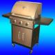 BBQ2302 3-burner Barbecue Grill with Total Cooking Area of 586 Square Inch