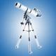 110101(F1000/102) High-end Refractor Telescope with Stainless Tripod