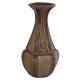 Wooden & Rattan Vase