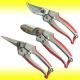 Well-Designed Byass and Anvil Pruning Shears with Soft TPR Grips