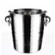 Stainless steel ice bucket