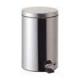 Stainless steel trash can