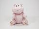 Pink Hippo Keychain