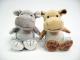 Hippo Plush (Grey / Light Brown)