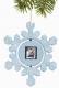 1.5" Snow Flake Digital Picture Viewer