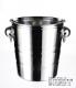 Stainless steel ice bucket