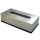 Stainless steel tissue boxes