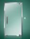 stainless steel glazed swing door