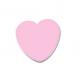 75x75mm heart shaped sticky note(心形告示貼)