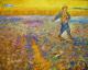 The Sower with Setting Sun (After Millet). June 1888.