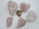 Semi-precious Stone Series - Rough Ornament (Heart-shaped without hole) 半寶石系列 - 什形, 擺件 (無孔心形)