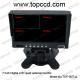 7inches vehicle CCTV video surveillance TFT LCD monitor with 4 image quad (www.topccd.com)