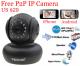 2013 Promotion Indoor Wifi Wireless P2P Plug and Play Mini Robot Dome Wide Angle Baby Monitor Camera Ip Kamera Network 