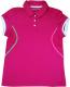 Trendy Design UV Protection Fashion Tennis Polo with Crystal