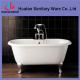 clawfoot cast iron bathtub