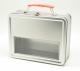 Square Tin Box with Handle