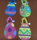 Easter egg tote bag